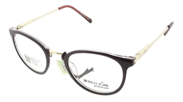 Lentes Anteojos Marcos Benx 1787 Tr90 Metal Flex Receta Moda - Imagen 16