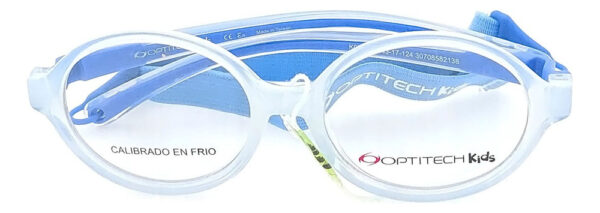 Anteojos Lentes Marcos Optitech Kids K073 Receta Flex Chicos - Imagen 4