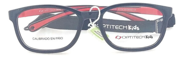 Anteojos Lentes Optitech K071 Chicos Receta Niños Flex Armaz - Imagen 27