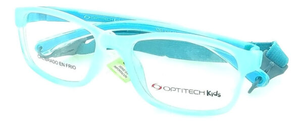 Anteojos Lentes Marcos Optitech K061 Chicos Receta Flex Moda - Imagen 10