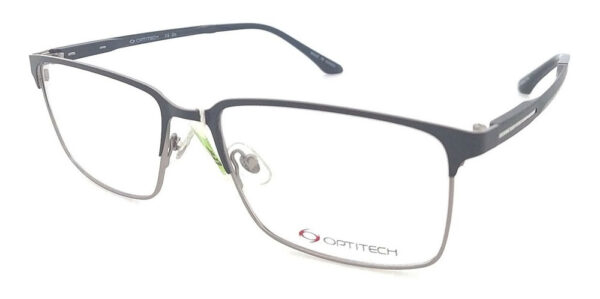 Anteojos Lentes Optitech 535 Metal Receta Marcos Armazon