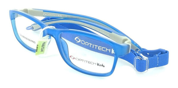 Anteojos Lentes Marcos Optitech K061 Chicos Receta Flex Moda - Imagen 17