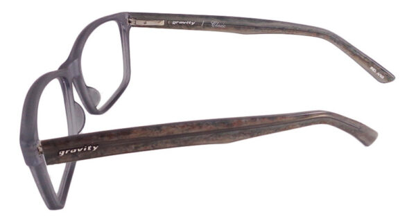 Anteojos Armazon Marcos Lentes Gravity 254 Acetato Flex Mate - Imagen 5