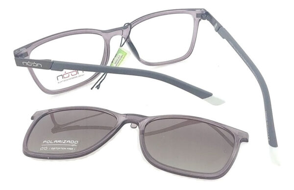 Anteojos Lentes Clip On Noon 08 Polarizado Uv Receta Armazon - Imagen 22