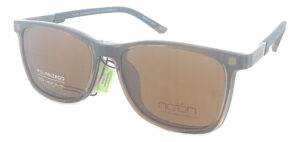 Anteojos Lentes Clip On Noon 08 Polarizado Uv Receta Armazon
