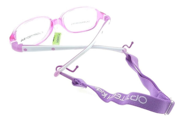 Lentes Anteojos Optitech K056 Marcos Receta Chicos Flex Moda - Imagen 12