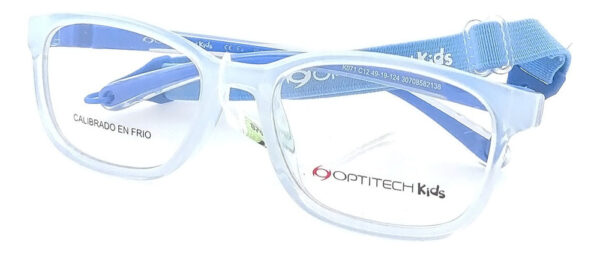 Anteojos Lentes Optitech K071 Chicos Receta Niños Flex Armaz - Imagen 20