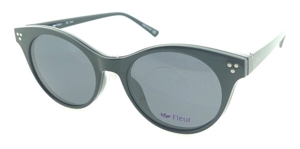 Anteojos Lentes Clip On Fleur 250 Polarizado Uv Receta Moda - Imagen 10