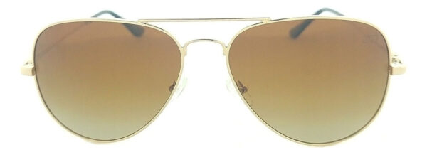 Anteojos De Sol Look Me Moscova Aviador Polarizado Uv Metal - Imagen 3