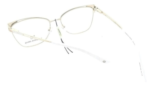 Anteojos Lentes Mariana Arias 359 Armazon Receta Metal Flex - Imagen 12