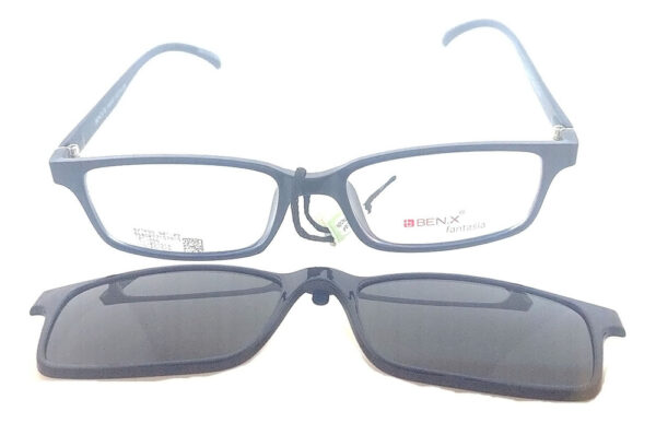Anteojos Lentes Clip On Benx 921 Receta Polarizado Uv Gafas - Imagen 18