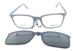 Anteojos Lentes Clip On Benx 915 Receta Polarizado Uv Gafas - Imagen 4