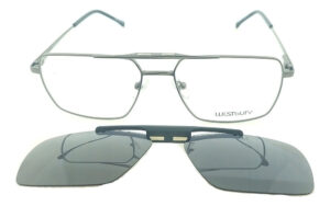 Anteojo Lentes Clip On Westbury 3118 Polarizado Uv Metal Fle - Imagen 17