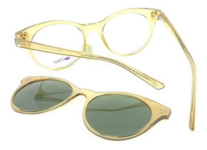 Anteojos Lentes Clip On Fleur 250 Polarizado Uv Receta Moda - Imagen 5