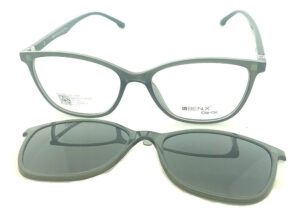 Anteojos Armazon Clip On Benx 930 Lentes Polarizado Uv Flex - Imagen 3