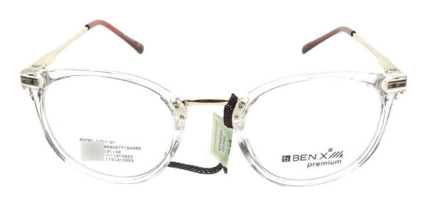 Lentes Anteojos Marcos Benx 1787 Tr90 Metal Flex Receta Moda - Imagen 11