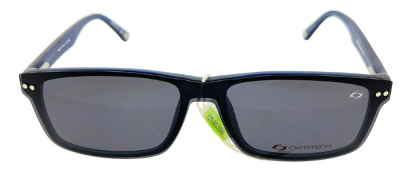 Anteojos Lentes Clip On Optitech 563 Receta Polarizado Uv - Imagen 24