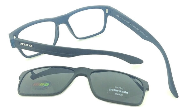 Marco Lentes Clip On Mdq Qiantang Polarizado Uv Receta Moda - Imagen 69