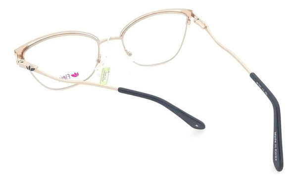 Anteojos Lentes Marcos Fleur 270 Metal Receta Flex Armazon - Imagen 5