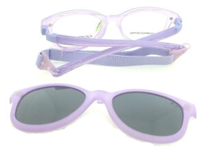 Anteojos Lentes Clip On Optitech K321 Chicos Polarizado Rece - Imagen 40