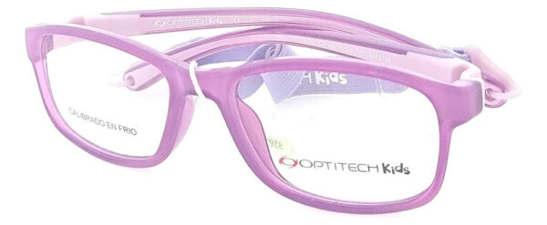 Anteojos Lentes Marcos Optitech K061 Chicos Receta Flex Moda - Imagen 29