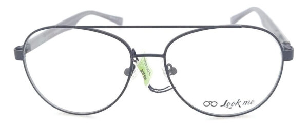 Anteojos Lentes Aviador Look Me Nihuil Receta Metal Flex Mod - Imagen 4