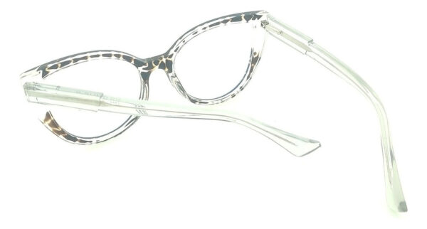 Anteojos Armazon Lentes 5732 Pin Up Receta Flex Tr90 Print Marrón Animal Print-transparente - Imagen 4