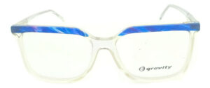 Anteojos Lentes Gravity Joss Receta Acetato Flex Armazon Azul-transparente - Imagen 3