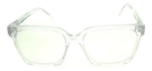Anteojos Armazon Gravity Zuri Receta Flex Acetato Marcos Transparente - Imagen 3