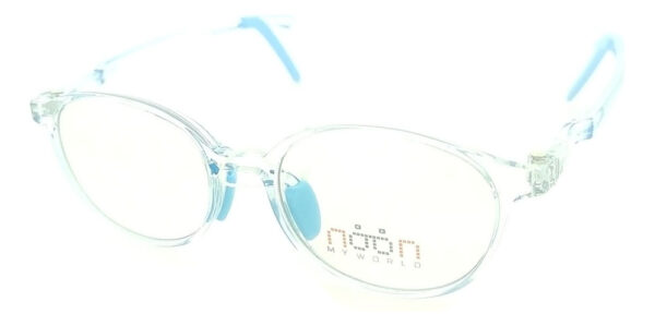 Lentes Armazon Chicos Noon Myw10 Receta Tr90 Anteojos Gafas Celeste Claro Traslucido