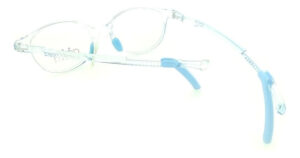 Lentes Armazon Chicos Noon Myw10 Receta Tr90 Anteojos Gafas Celeste Claro Traslucido - Imagen 4
