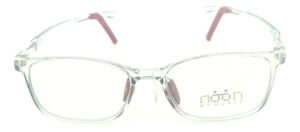 Anteojos Marcos Lentes Chicos Noon Myw08 Tr90 Receta Armazon Gris Claro Traslucido - Imagen 3