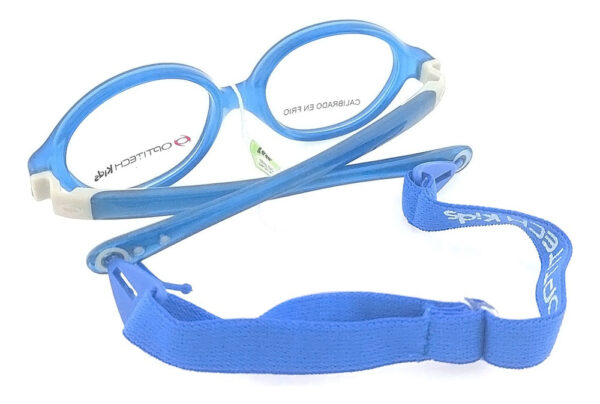 Anteojos Lentes Optitech Kids K067 Armazon Receta Goma Flex - Imagen 12