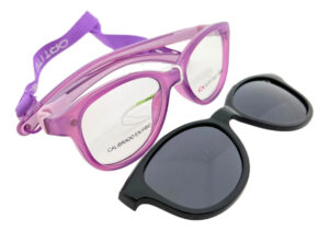 Anteojos Lentes Clip On Optitech K321 Chicos Polarizado Rece - Imagen 11