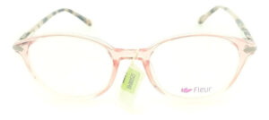 Lentes Armazon Anteojos Fleur 260 Receta Flex Marcos Mujer Rosa-patillas Animal Print - Imagen 3