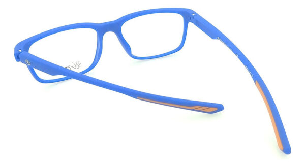 Anteojos Armazon Lentes Dynamo 479 Receta Deporte Gafas Moda Azul-naranja - Imagen 4
