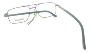 Anteojos Lentes Westbury 801 Aviador Receta Metal Flex Armaz Plateado Oscuro - Imagen 4