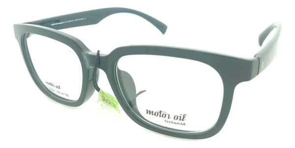 Anteojos Lentes Motor Oil 2224 Armazon Receta Tr90 Gafas Negro Brillo