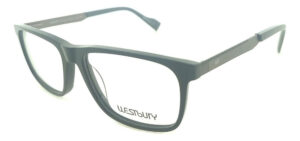 Anteojos Armazon Westbury 812 Cal 54 Lentes Marcos Receta Fl Negro Brillo